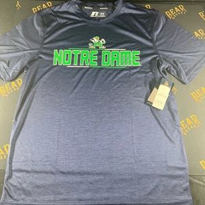 Men's Heathered Navy Notre Dame Fighting Irish Impact Digi T-Shirt